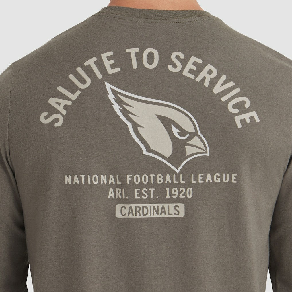 2025 Salute to Service Sideline Long Sleeve T-Shirt - Arizona Cardinals T-shirts