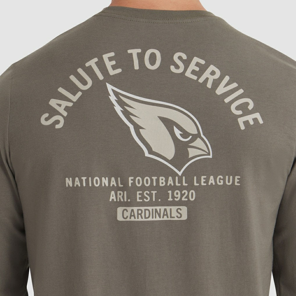 2025 Salute to Service Sideline Long Sleeve T-Shirt - Arizona Cardinals T-shirts