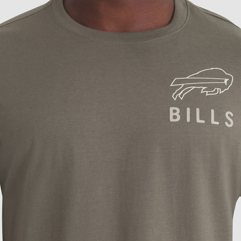 2025 Salute to Service Sideline Long Sleeve T-Shirt - Buffalo Bills T-shirts