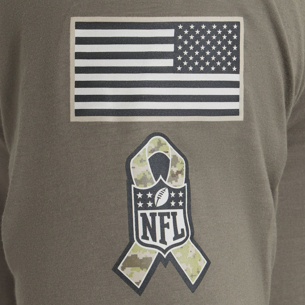 2025 Salute to Service Sideline Long Sleeve T-Shirt - Buffalo Bills T-shirts