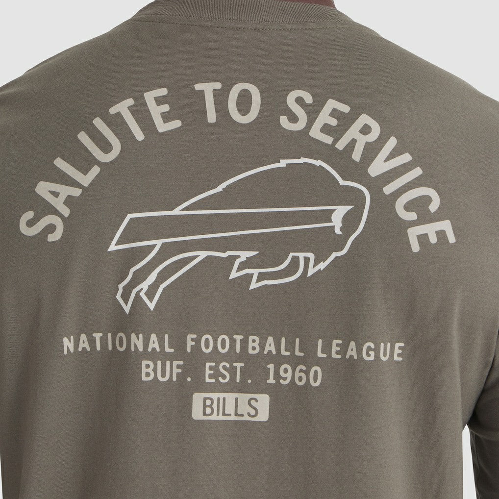 2025 Salute to Service Sideline Long Sleeve T-Shirt - Buffalo Bills T-shirts