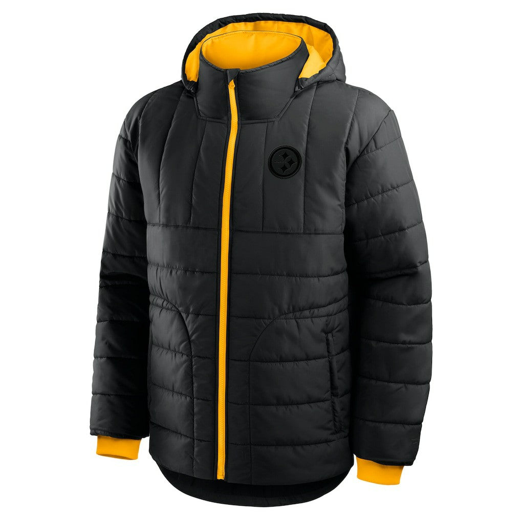 Full-Zip Hooded Jacket - Pittsburgh Steelers Jackets