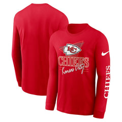 Rewind Long Sleeve T-Shirt - Kansas City Chiefs T-shirts