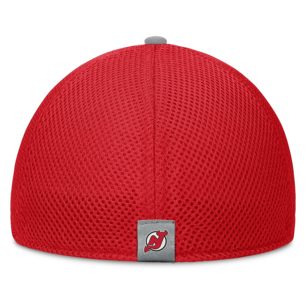 NHL New Jersey Devils Fanatics Fundamentals Span Flex Hat