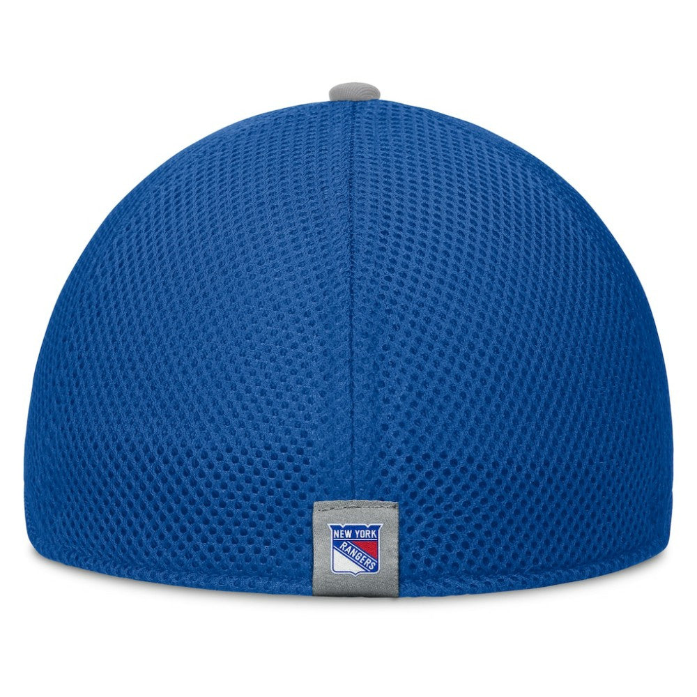 NHL New York Rangers Fanatics Fundamentals Span Flex Hat