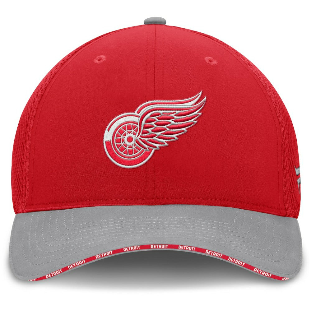 NHL Detroit Red Wings Fanatics Fundamentals Span Flex Hat