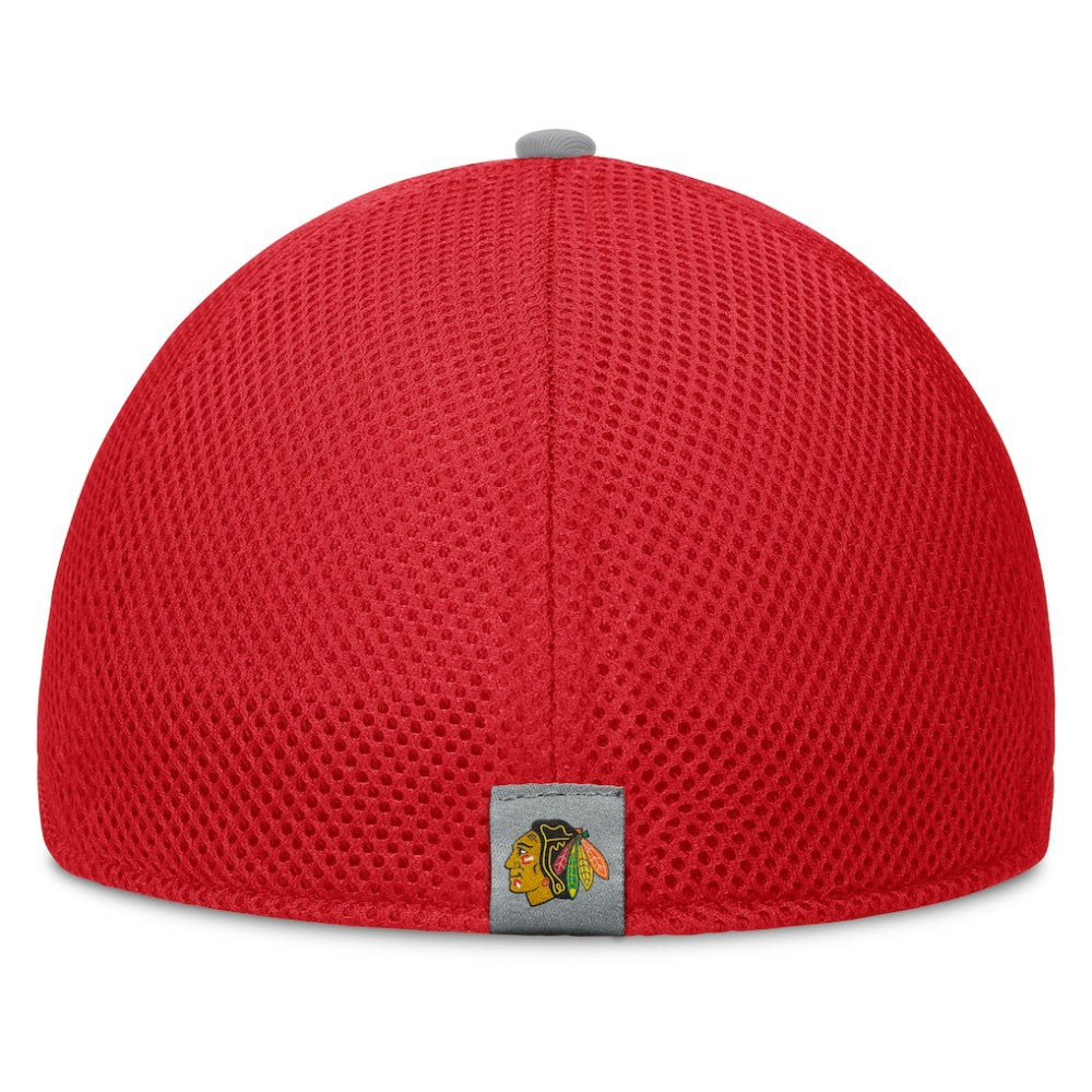 NHL Chicago Blackhawks Fanatics Fundamentals Span Flex Hat