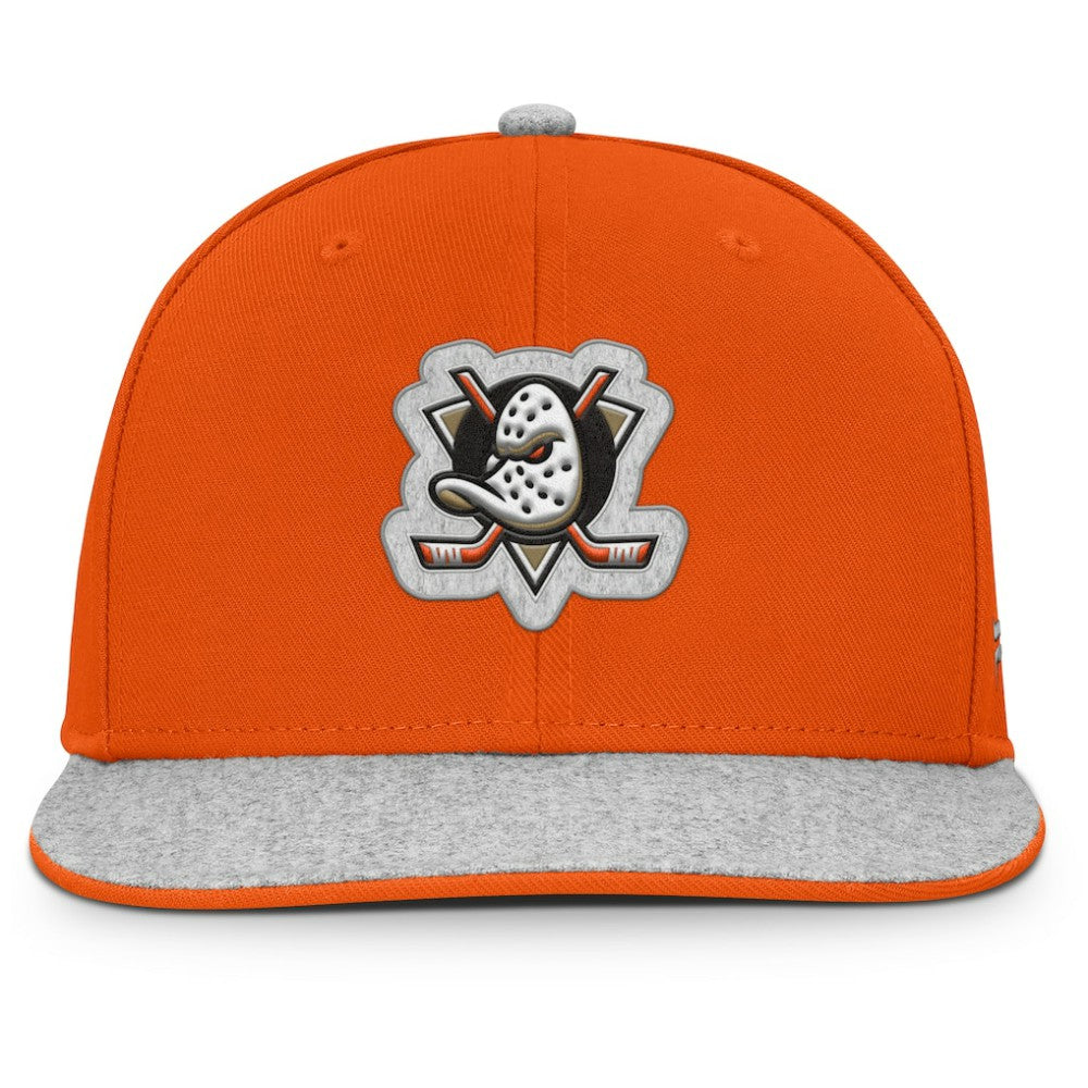 NHL Anaheim Ducks Fanatics Fundamentals Loden Snapback Hat