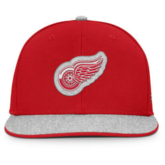 NHL Detroit Red Wings Fanatics Fundamentals Loden Snapback Hat