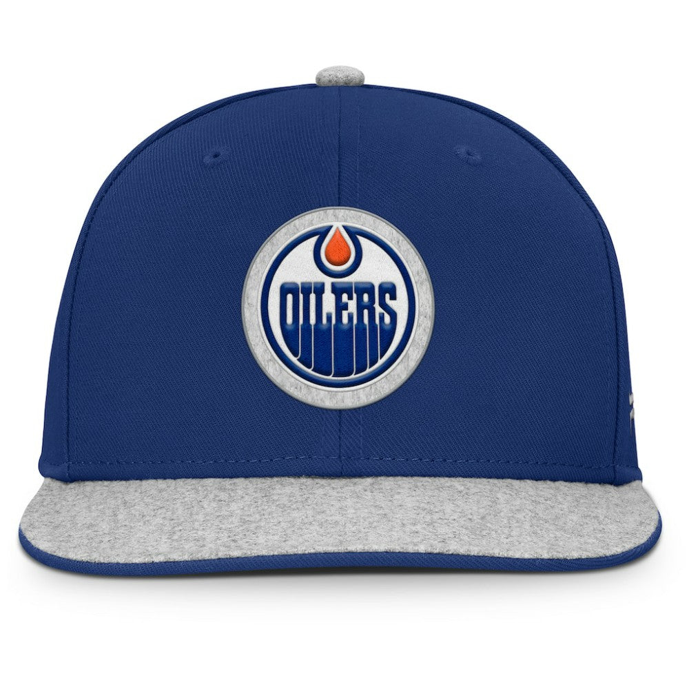 NHL Edmonton Oilers Fanatics Fundamentals Loden Snapback Hat