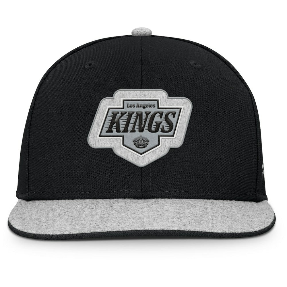 NHL Los Angeles Kings Fanatics Fundamentals Loden Snapback Hat