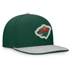 NHL Minnesota Wild Fanatics Fundamentals Loden Snapback Hat