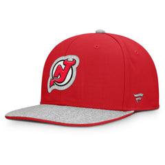 NHL New Jersey Devils Fanatics Fundamentals Loden Snapback Hat