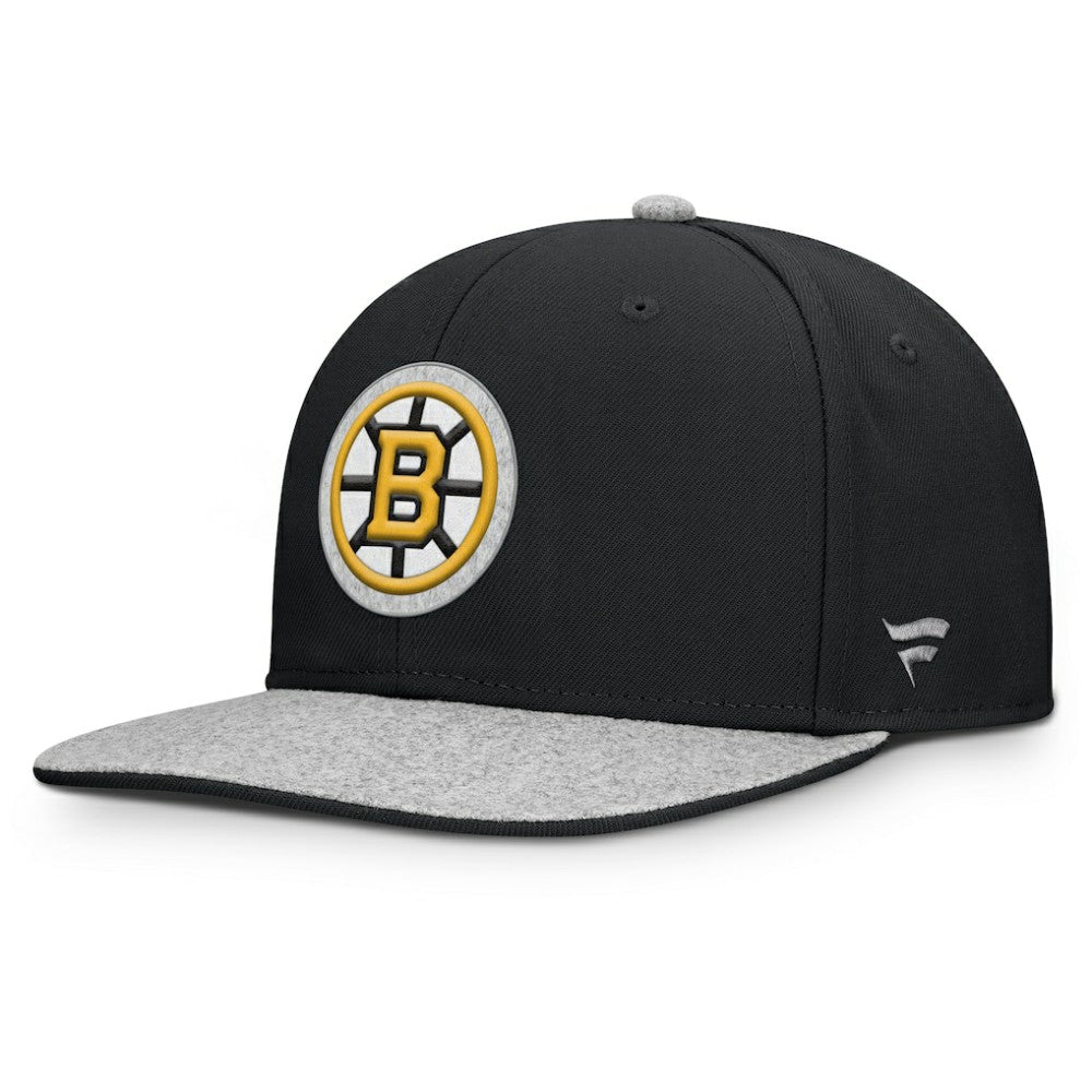 NHL Boston Bruins Fanatics Fundamentals Loden Snapback Hat