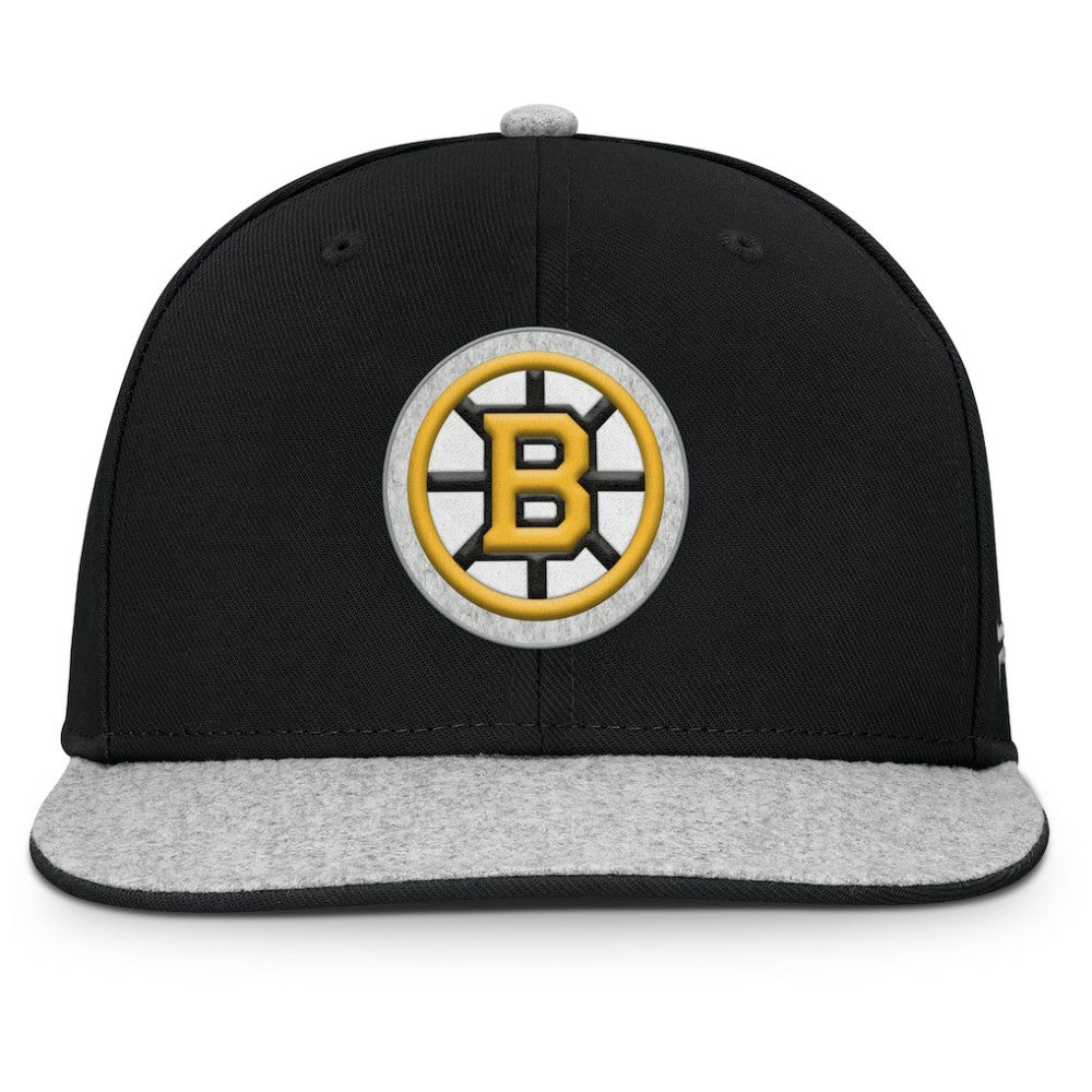 NHL Boston Bruins Fanatics Fundamentals Loden Snapback Hat
