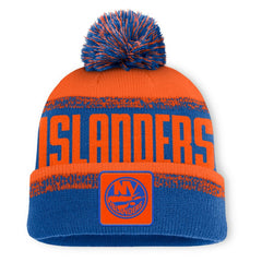 NHL New York Islanders Fanatics Fundamentals Thrive Cuffed Knit Hat with Pom