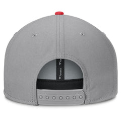 NHL New Jersey Devils Fanatics Fundamentals Duo Split Logo Snapback Hat
