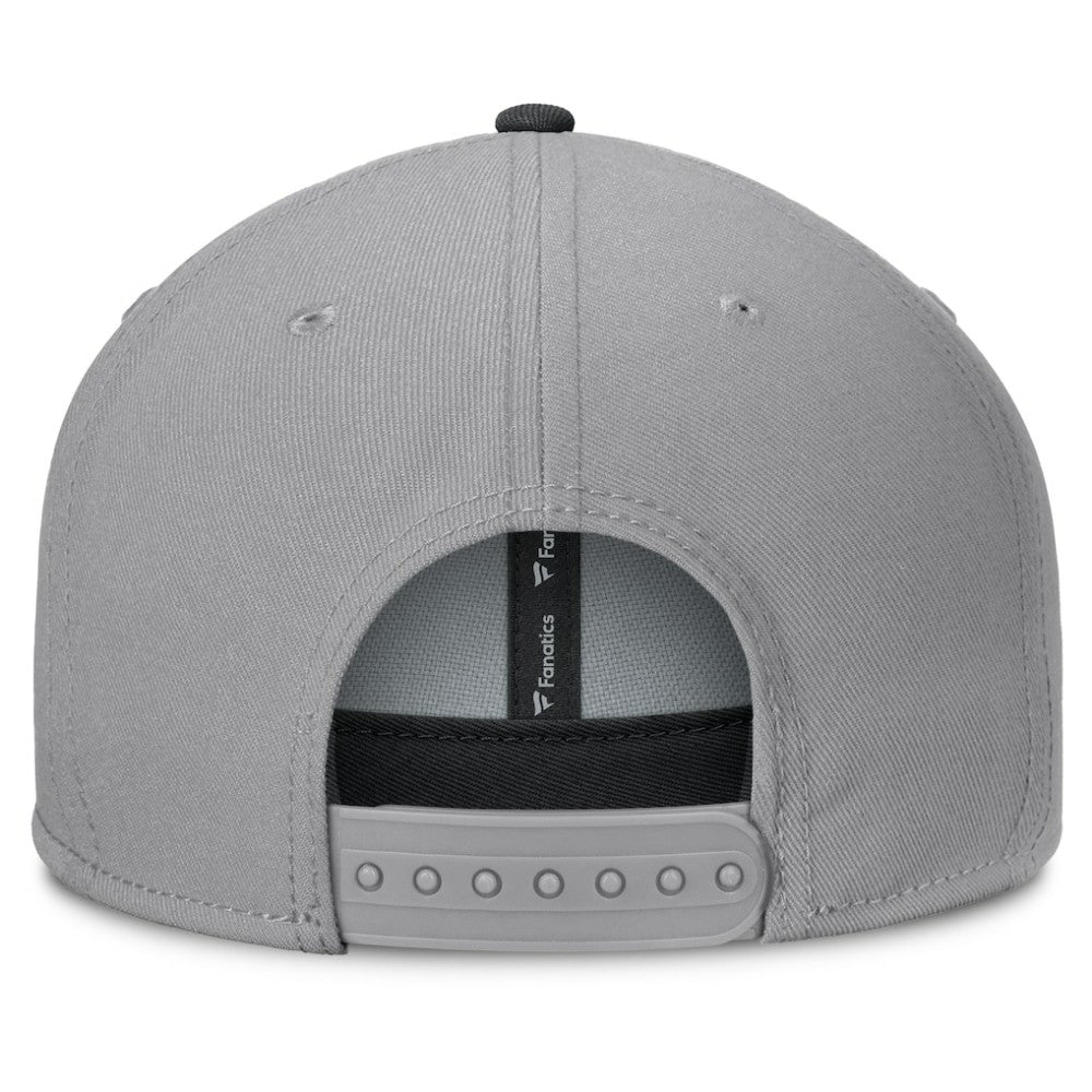NHL San Jose Sharks Fanatics Fundamentals Duo Split Logo Snapback Hat