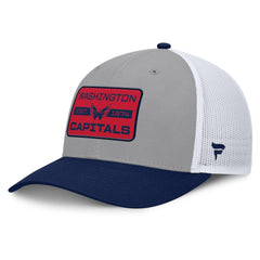 NHL Washington Capitals Fanatics Fundamental Adapt Trucker Adjustable Hat