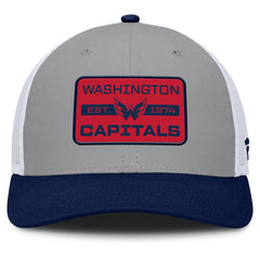 NHL Washington Capitals Fanatics Fundamental Adapt Trucker Adjustable Hat