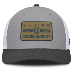NHL Vegas Golden Knights Fanatics Fundamental Adapt Trucker Adjustable Hat