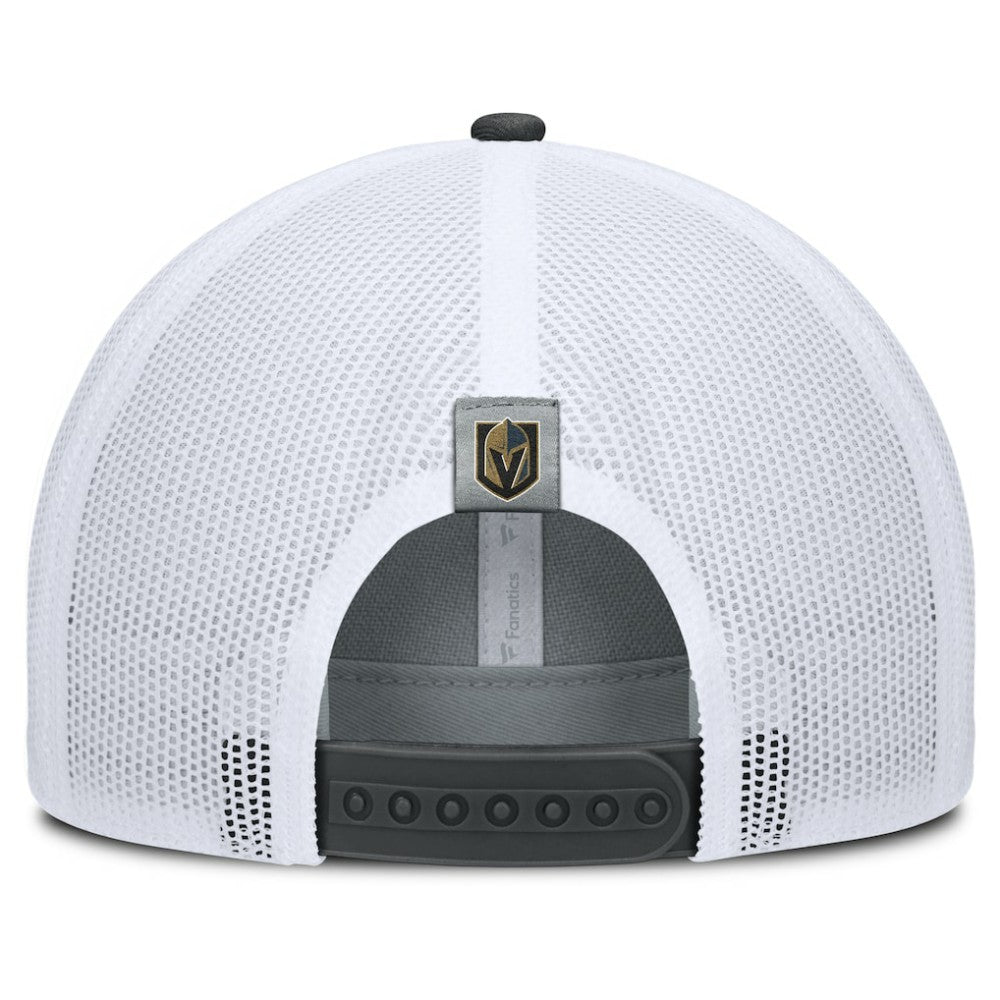 NHL Vegas Golden Knights Fanatics Fundamental Adapt Trucker Adjustable Hat