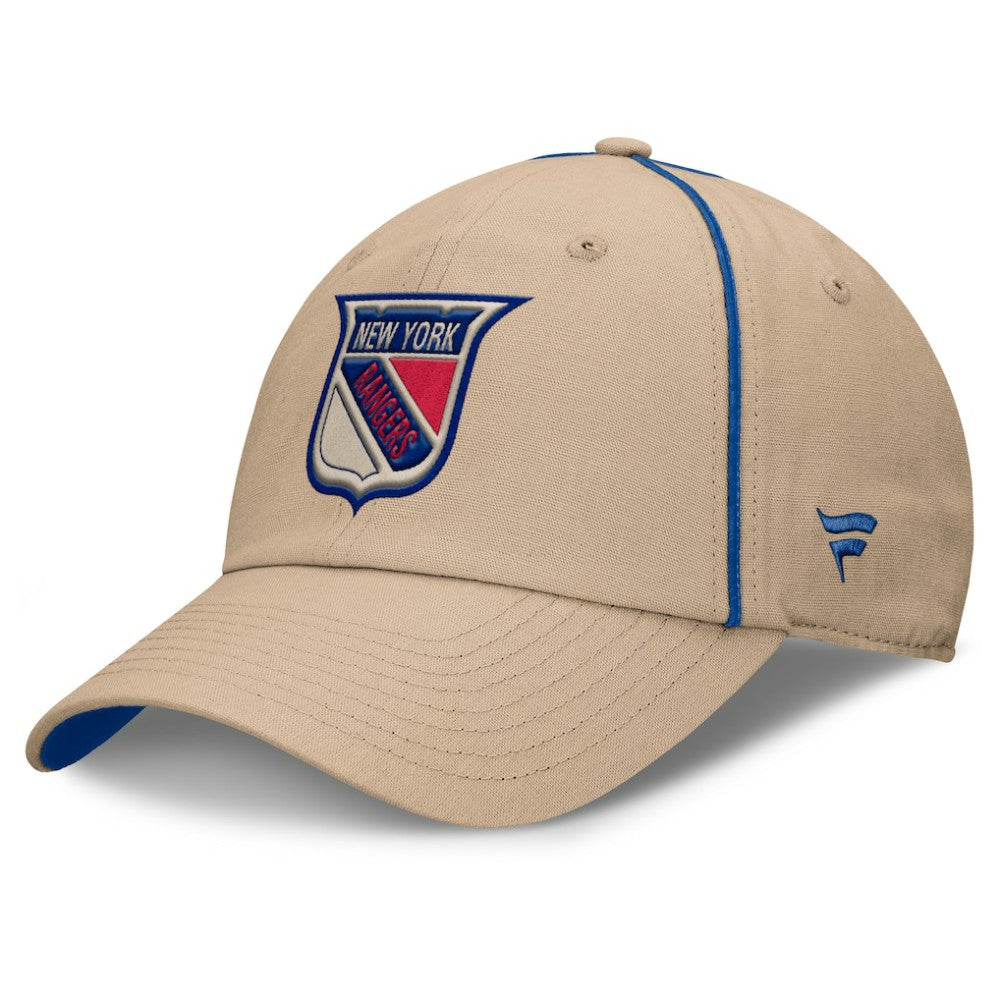 NHL New York Rangers Fanatics Heritage Setoff Adjustable Hat