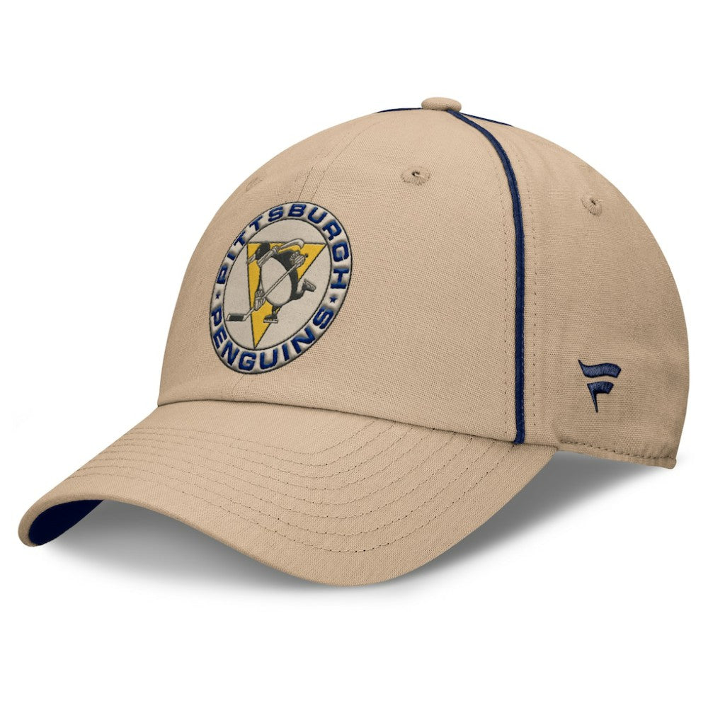 NHL Pittsburgh Penguins Fanatics Heritage Setoff Adjustable Hat