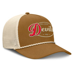 NHL New Jersey Devils Fanatics Heritage Fetch A-Frame Trucker Adjustable Hat