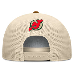 NHL New Jersey Devils Fanatics Heritage Fetch A-Frame Trucker Adjustable Hat