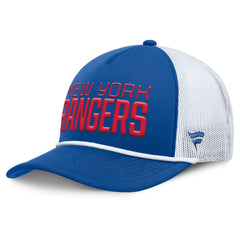 NHL New York Rangers Fanatics Heritage Dutch A-Frame Trucker Adjustable Hat