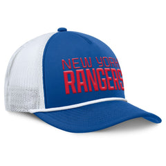 NHL New York Rangers Fanatics Heritage Dutch A-Frame Trucker Adjustable Hat