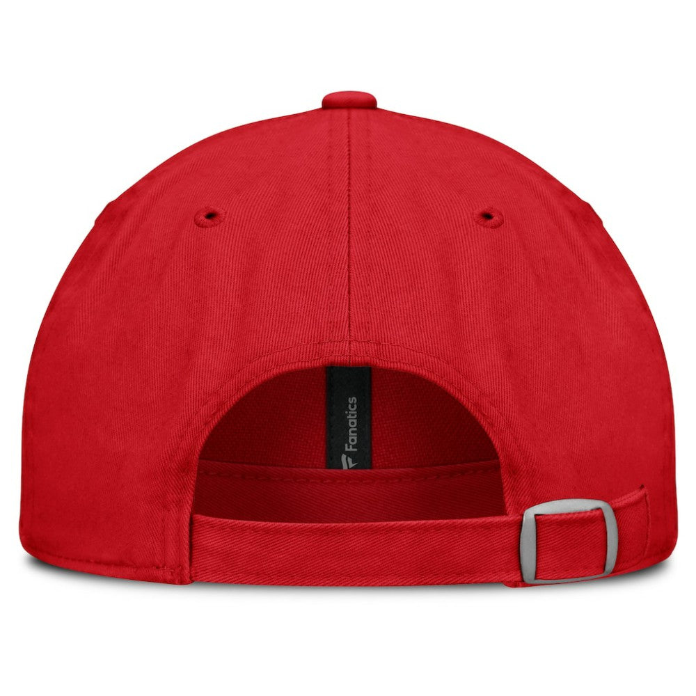 NHL Chicago Blackhawks Fanatics Fundamentals Archer Adjustable Hat