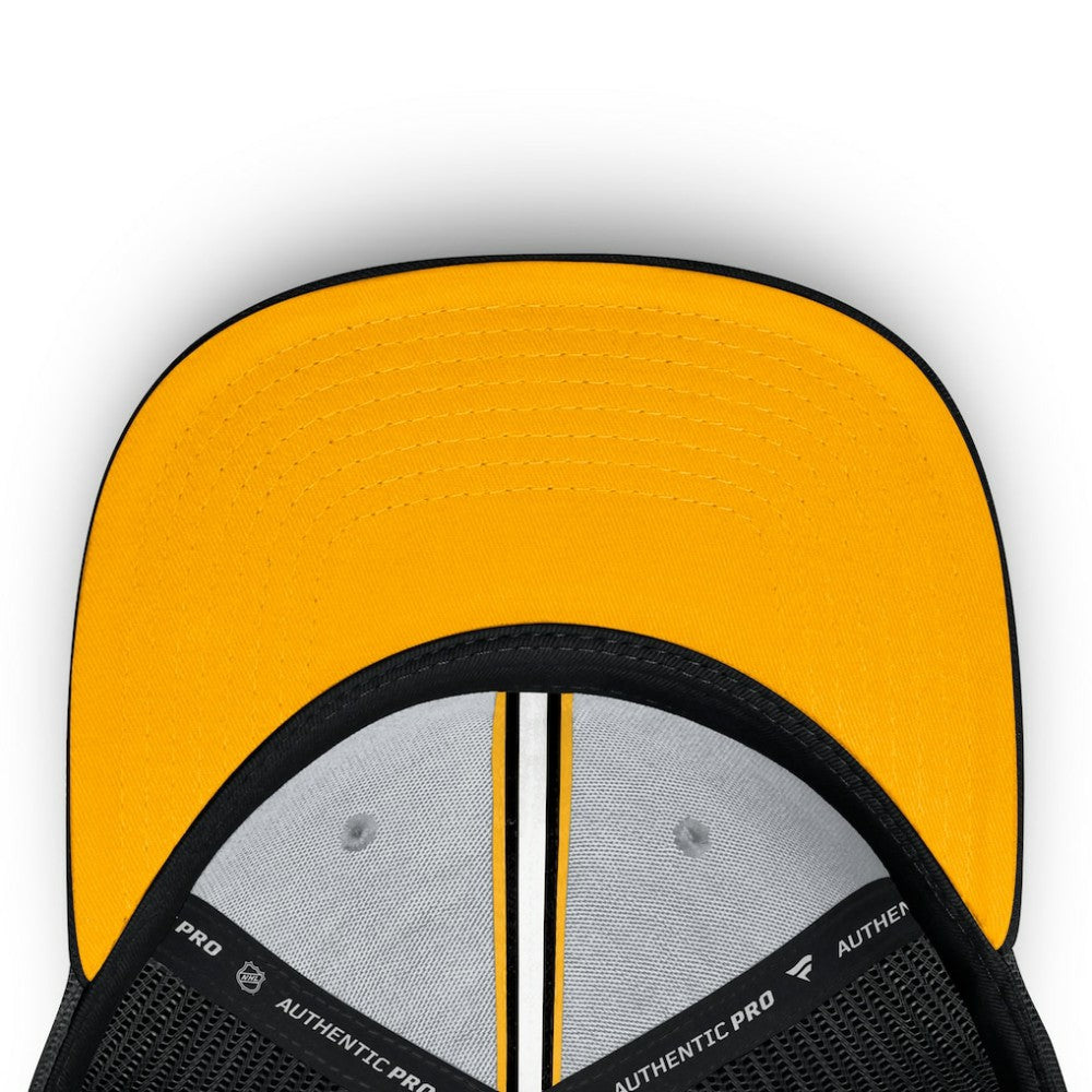 NHL Boston Bruins Fanatics Authentic Pro Home Ice Trucker Adjustable Hat