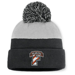 NHL Philadelphia Flyers Fanatics Authentic Pro Home Ice Cuffed Knit Hat with Pom