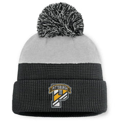 NHL Pittsburgh Penguins Fanatics Authentic Pro Home Ice Cuffed Knit Hat with Pom