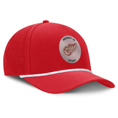 NHL Detroit Red Wings Fanatics Centennial Pinched Front Adjustable Hat