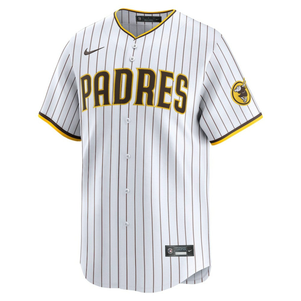 White Jackson Merrill San Diego Padres Nike Home Limited Player Jersey
