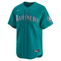 Teal Cal Raleigh Seattle Mariners Nike Alternate Limited Jersey
