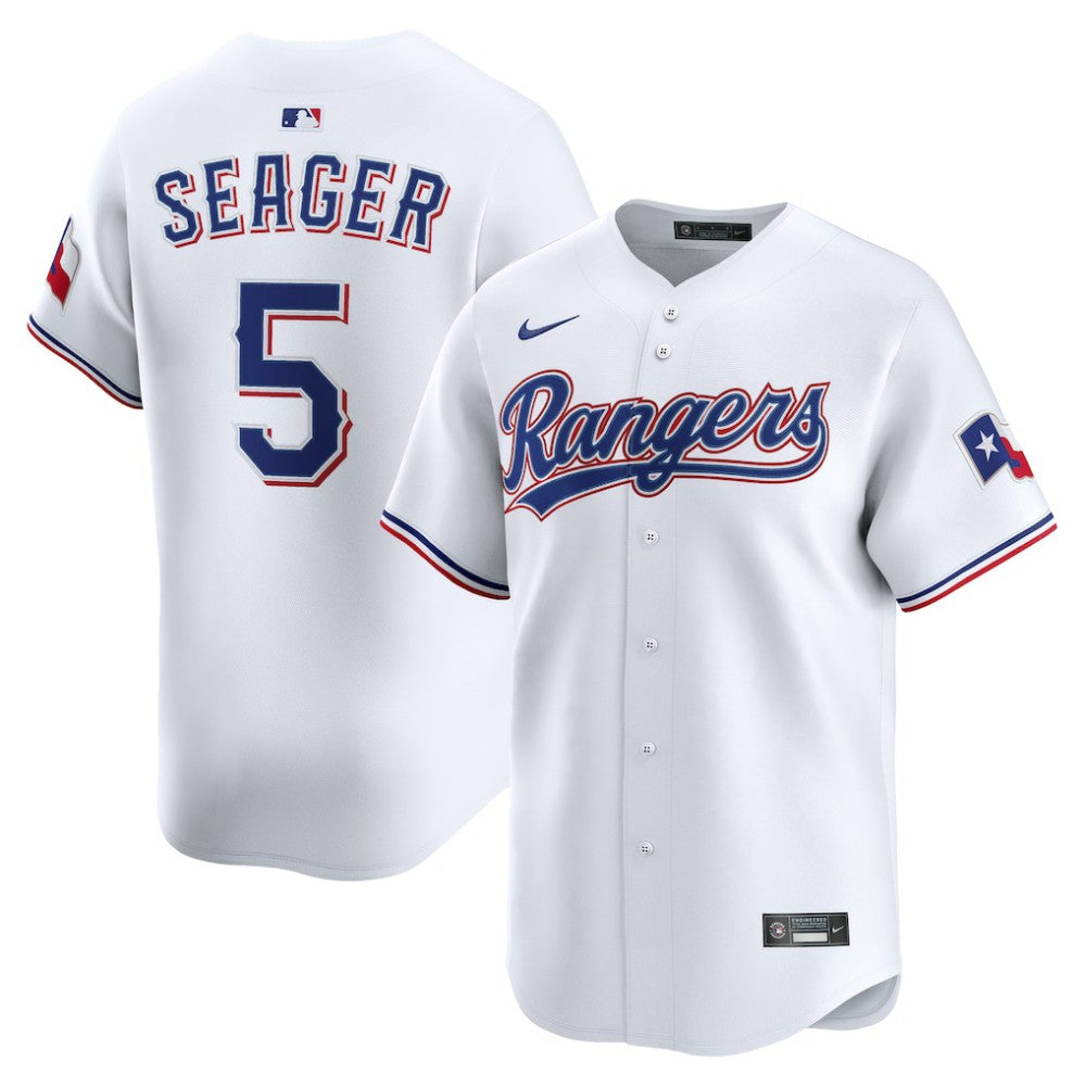 White Corey Seager Texas Rangers Nike Home Limited Player Jersey