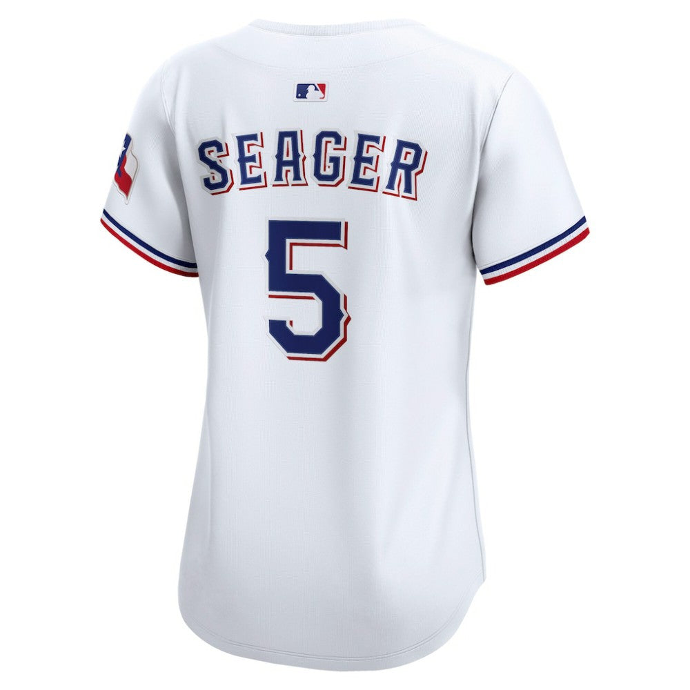 White Corey Seager Texas Rangers Nike Women's Home Limited Player Jersey