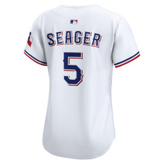 White Corey Seager Texas Rangers Nike Women's Home Limited Player Jersey