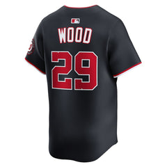 Navy James Wood Washington Nationals Nike Alternate Limited Player Jersey