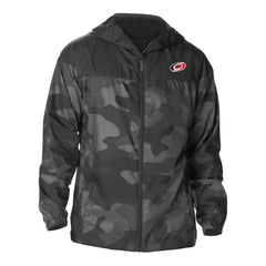 NHL Carolina Hurricanes Columbia Camo Flash Challenger Omni-Shade Full-Zip Hoodie Windbreaker