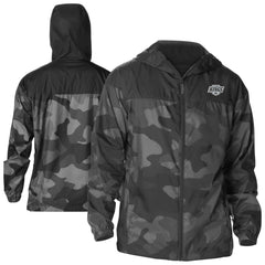 NHL Los Angeles Kings Columbia Camo Flash Challenger Omni-Shade Full-Zip Hoodie Windbreaker