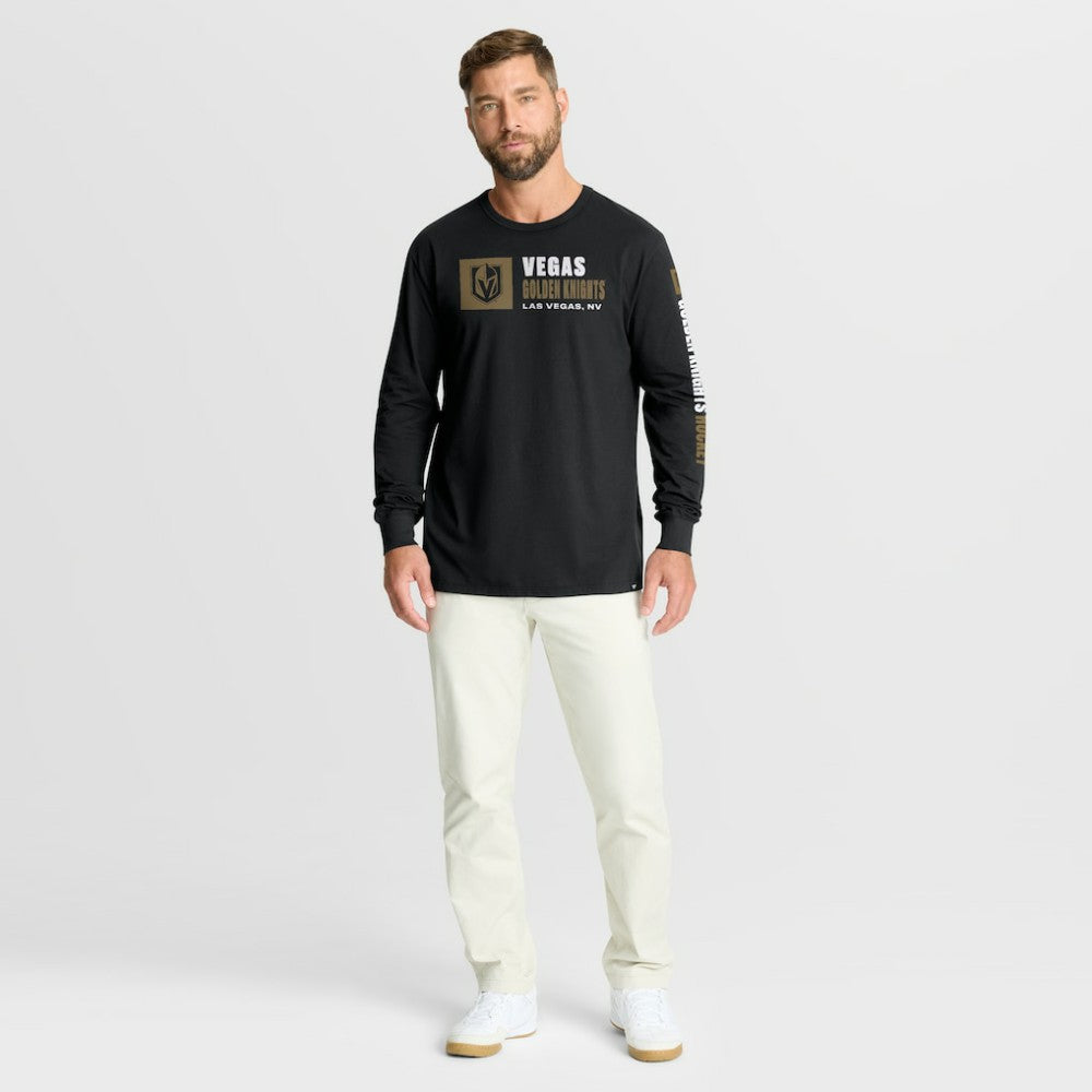 NHL Vegas Golden Knights Fanatics Goal Crease Legacy Long Sleeve T-Shirt