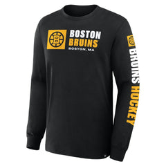 NHL Boston Bruins Fanatics Goal Crease Legacy Long Sleeve T-Shirt