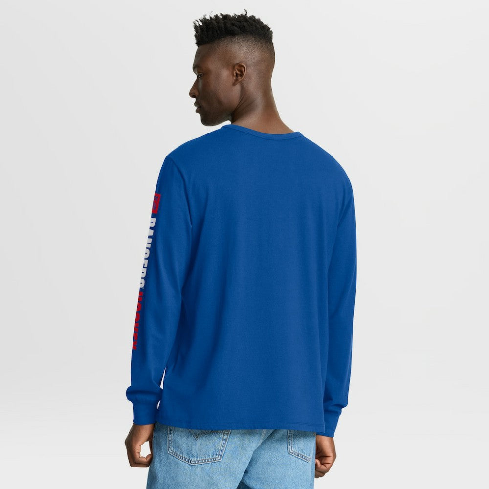 NHL New York Rangers Fanatics Goal Crease Legacy Long Sleeve T-Shirt