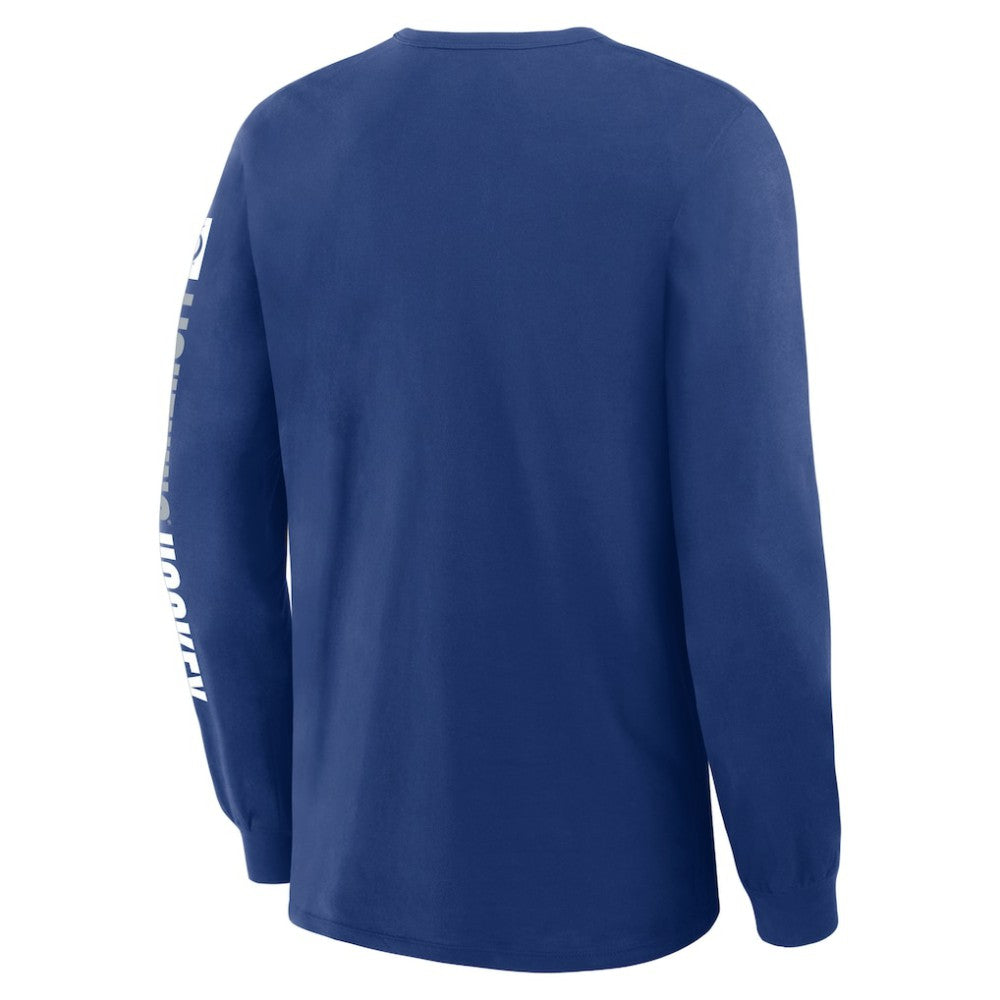 NHL Tampa Bay Lightning Fanatics Goal Crease Legacy Long Sleeve T-Shirt