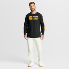 NHL Pittsburgh Penguins Fanatics Goal Crease Legacy Long Sleeve T-Shirt